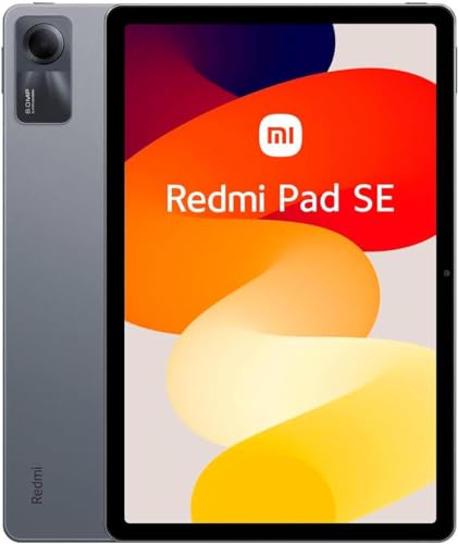 Xiaomi Redmi Pad SE Tablet 11 Zoll 8 GB + 256 GB Auflösung 1200 x 2000, 90 Hz Display, Akku 8000 mAh, 10 W Fast Charging WiFi Grey von Xiaomi