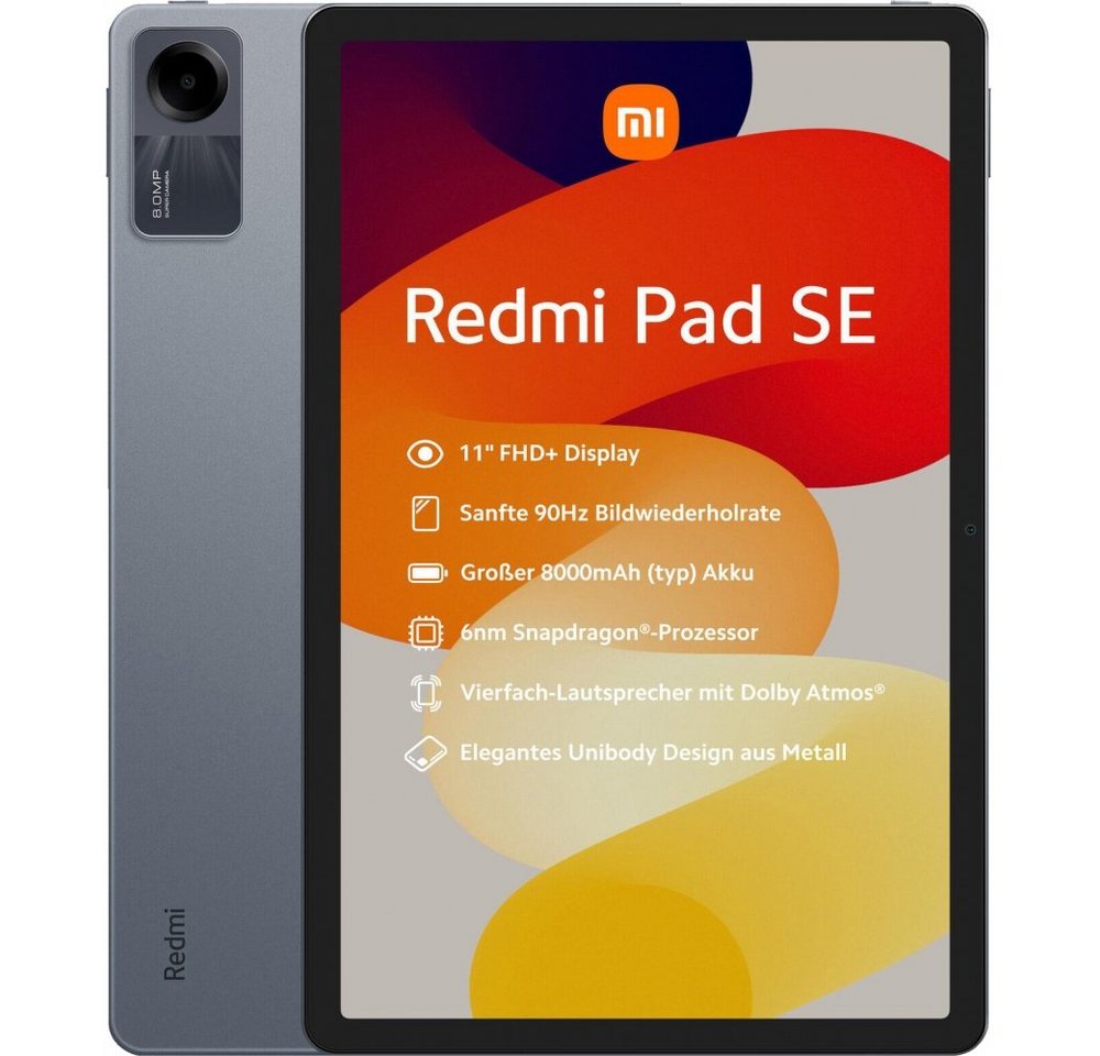 Xiaomi Redmi Pad SE WiFi 128 GB / 4 GB - Tablet - grey Tablet (11, 128 GB)" von Xiaomi