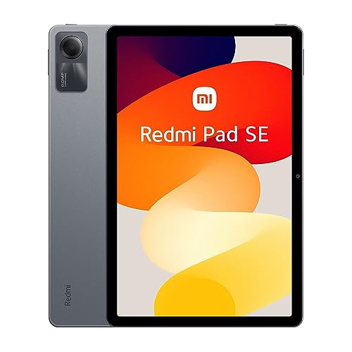 Xiaomi Redmi Pad Se (128 GB + 4 GB) WiFi 11 Zoll Octa Core 4 Lautsprecher Dolby Atmos 8000 mAh Bluetooth 5.3 8MP (Graphitgrau) von Xiaomi