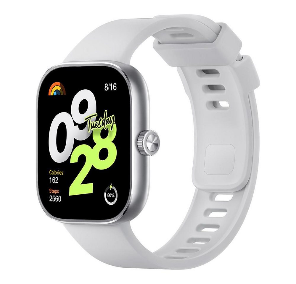 Xiaomi Redmi Watch 4 Silver Gray Smartwatch Smartwatch Xiaomi Redmi Watch 4 Silver Gray Smartwatch Smartwatch von Xiaomi