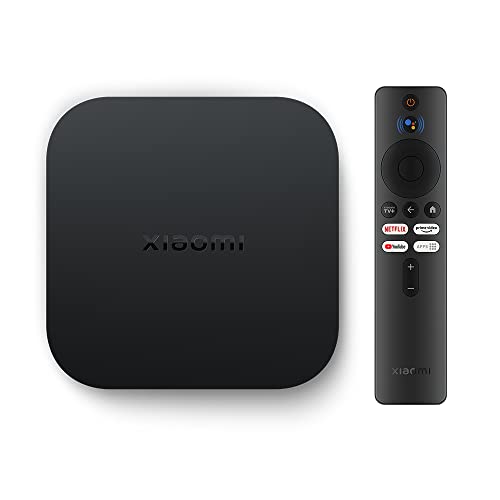 Xiaomi TV Box S (2nd Gen) 4K Ultra HD Streaming Media Player, 2GB RAM + 8GB ROM mit IR-Fernbedienung, Dolby Vision und HDR10+, DTS-HD Sound, Wireless Projection von Xiaomi