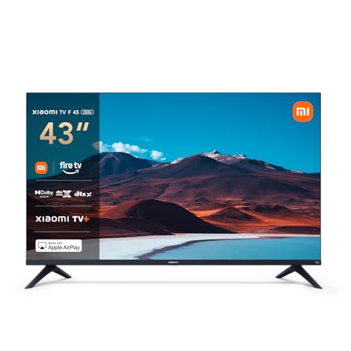 Xiaomi TV F 43 2026, 43 Zoll (109 cm), 4K UHD, Smart-TV, Fire TV, HDR10, MEMC, Sprachsteuerung mit Alexa, 2GB+32GB, Kompatibel mit Apple AirPlay, TV+ von Xiaomi