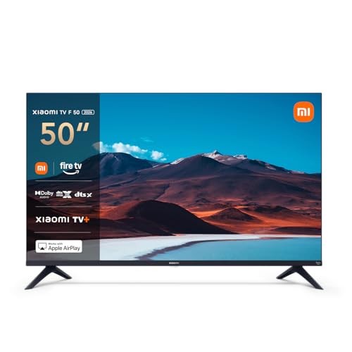 Xiaomi TV F 50 2026, 50 Zoll (127 cm), 4K UHD Smart-TV, Fire TV, HDR, MEMC, Game Boost-Modus 120 Hz, Sprachsteuerung mit Alexa, 2GB+32GB, Kompatibel mit Apple AirPlay, TV+ von Xiaomi