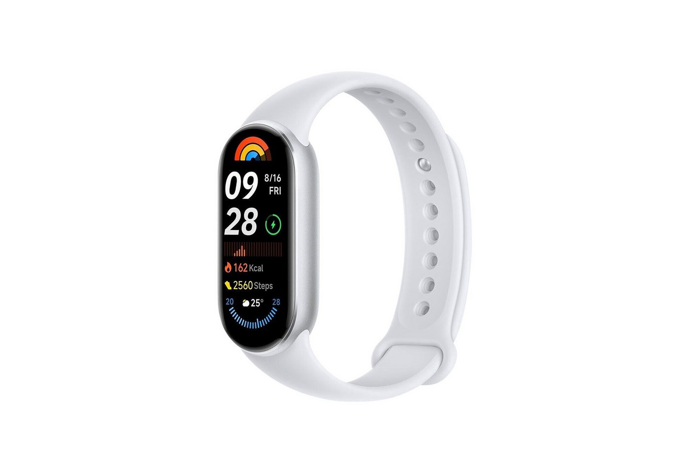 Xiaomi Fitness-Tracker XIAOMI Fitnessarmband Smart Band 9 Glacier Silver Xiaomi Fitness-Tracker XIAOMI Fitnessarmband Smart Band 9 Glacier Silver von Xiaomi