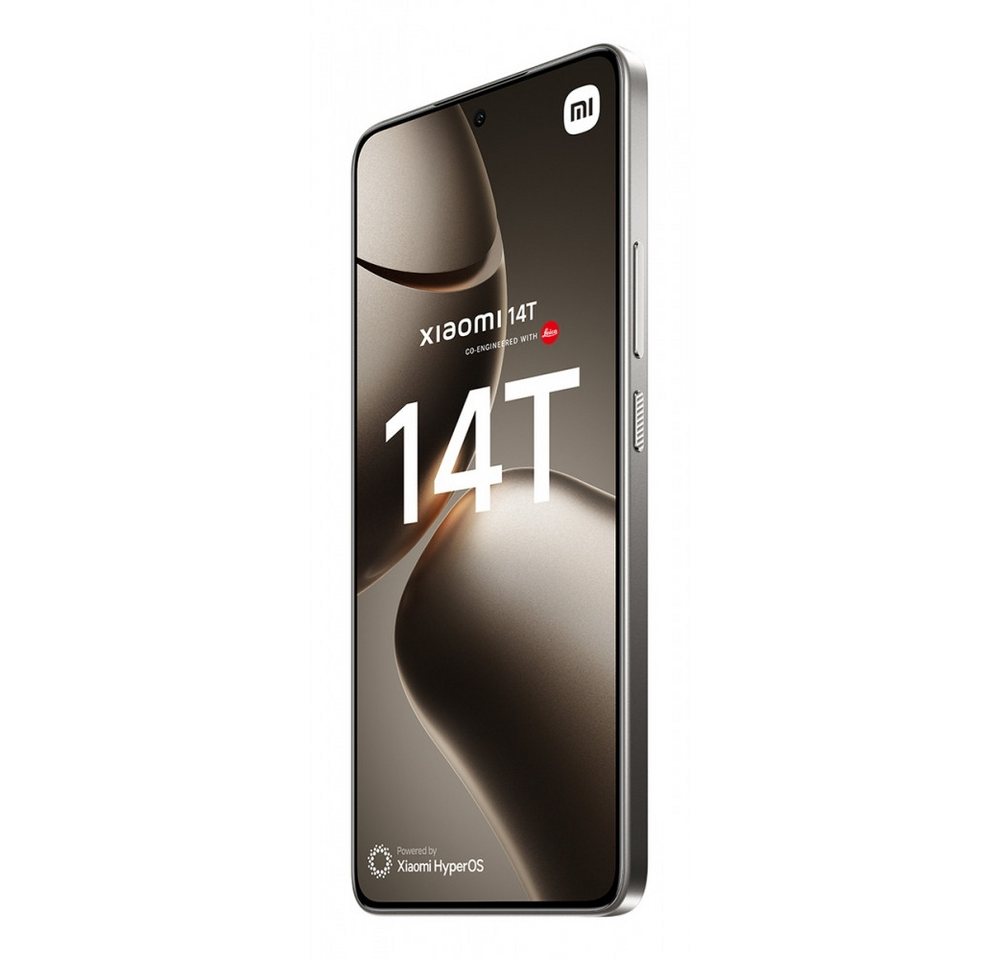 Xiaomi Xiaomi 14T 5G 12GB/256GB, grau Smartphone. Smartphone (6.67 Zoll, 256 GB Speicherplatz, Weitwinkel Kamera) von Xiaomi
