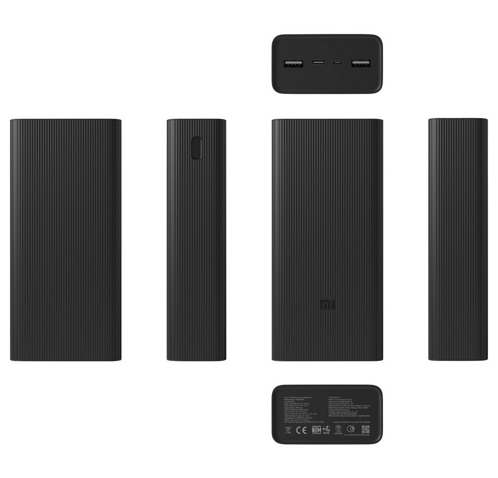 Xiaomi Xiaomi PB3018ZM Powerbank 30000 mAh USB PD LiPo Schwarz Powerbank 30000 mAh Xiaomi Xiaomi PB3018ZM Powerbank 30000 mAh USB PD LiPo Schwarz Powerbank 30000 mAh von Xiaomi