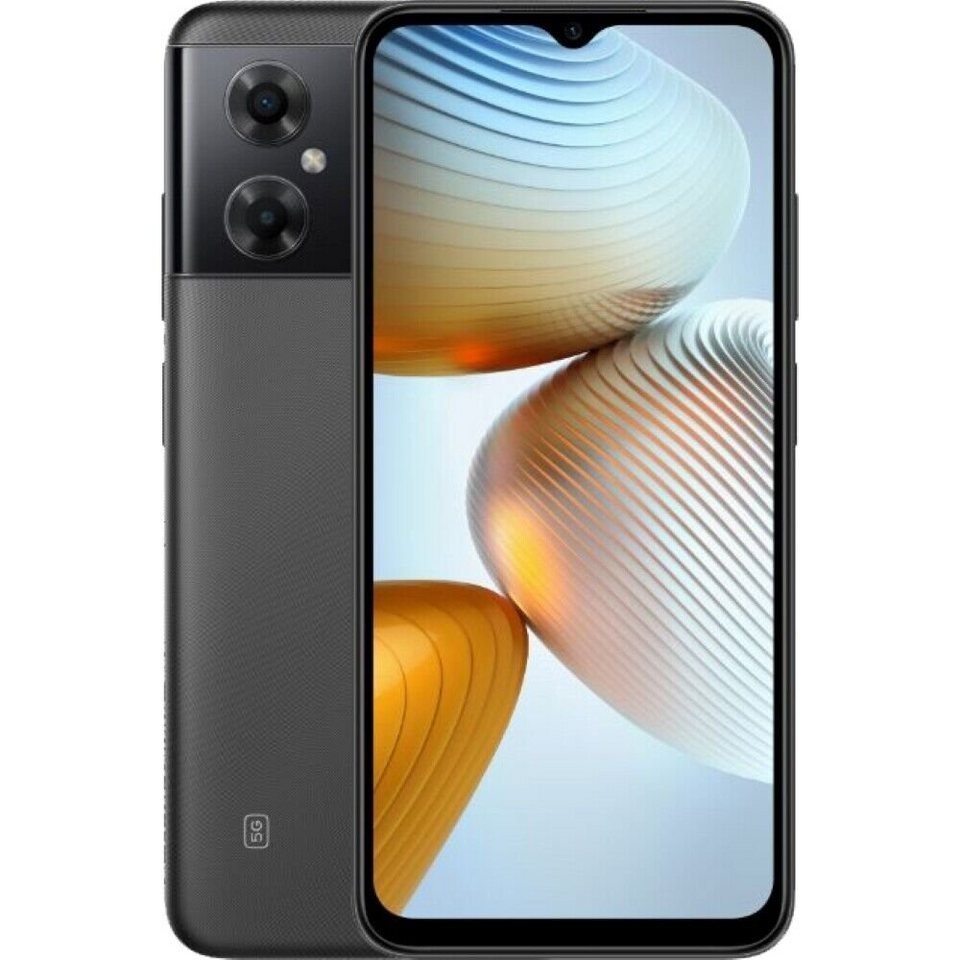 Xiaomi Xiaomi Poco M4 5G DS 4GB RAM 64GB - Black EU Smartphone (16,50 cm/6.58 Zoll, 13MP MP Kamera) von Xiaomi