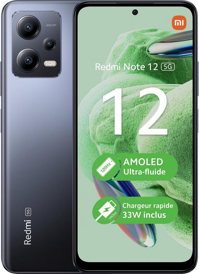 Xiaomi Xiaomi Redmi Note 12 128+4GB schwarz Smartphone Xiaomi Xiaomi Redmi Note 12 128+4GB schwarz Smartphone von Xiaomi