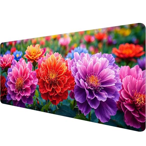 Mauspad 1000 x 400 x 3 mm Farbe Mousepad XXL Gaming Mauspad Blume Schreibtischunterlage mit Vernähte Kanten Wasserdicht Anti-Rutsch Mousepad Groß Erweiterter Schreibtisch Schutz für Gaming Office Q-9 Mauspad 1000 x 400 x 3 mm Farbe Mousepad XXL Gaming Mauspad Blume Schreibtischunterlage mit Vernähte Kanten Wasserdicht Anti-Rutsch Mousepad Groß Erweiterter Schreibtisch Schutz für Gaming Office Q-9 von Xiaonu