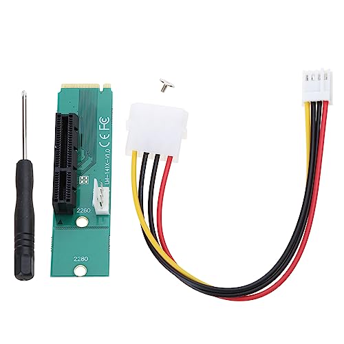 Xiedonse NGFF M2 Auf PCI E 4X Kartenadapter Mit Großem 4-poligem Stromkabel Unterstützt 2260/2280 M2 SSD Laptops Zubehör 4-poliges Stromkabel Xiedonse NGFF M2 Auf PCI E 4X Kartenadapter Mit Großem 4-poligem Stromkabel Unterstützt 2260/2280 M2 SSD Laptops Zubehör 4-poliges Stromkabel von Xiedonse