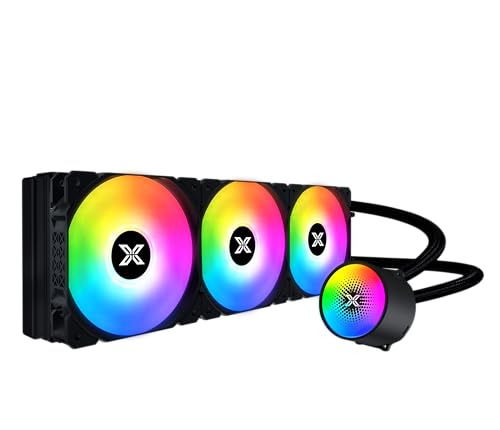 Liquid Killer X RGB 360 mm Wasserkühlungs-Set, Schwarz Liquid Killer X RGB 360 mm Wasserkühlungs-Set, Schwarz von Xigmatek