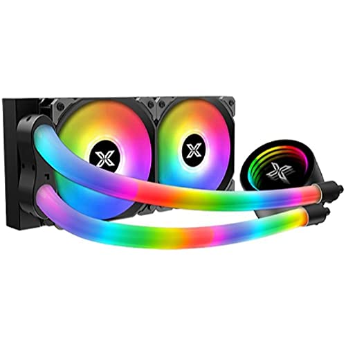 XIGMATEK Kit Watercooling Neon Aqua RGB - 240mm (Noir) von Xigmatek