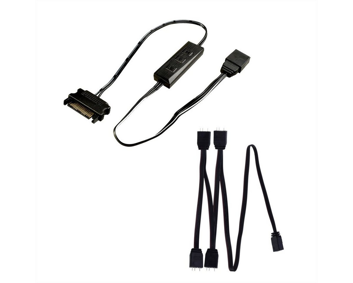 Xilence CPU Kühler LQZ.ARGB_Set Cable, Mini Cable ARGB Control für ARGB LED PC Komponenten von Xilence