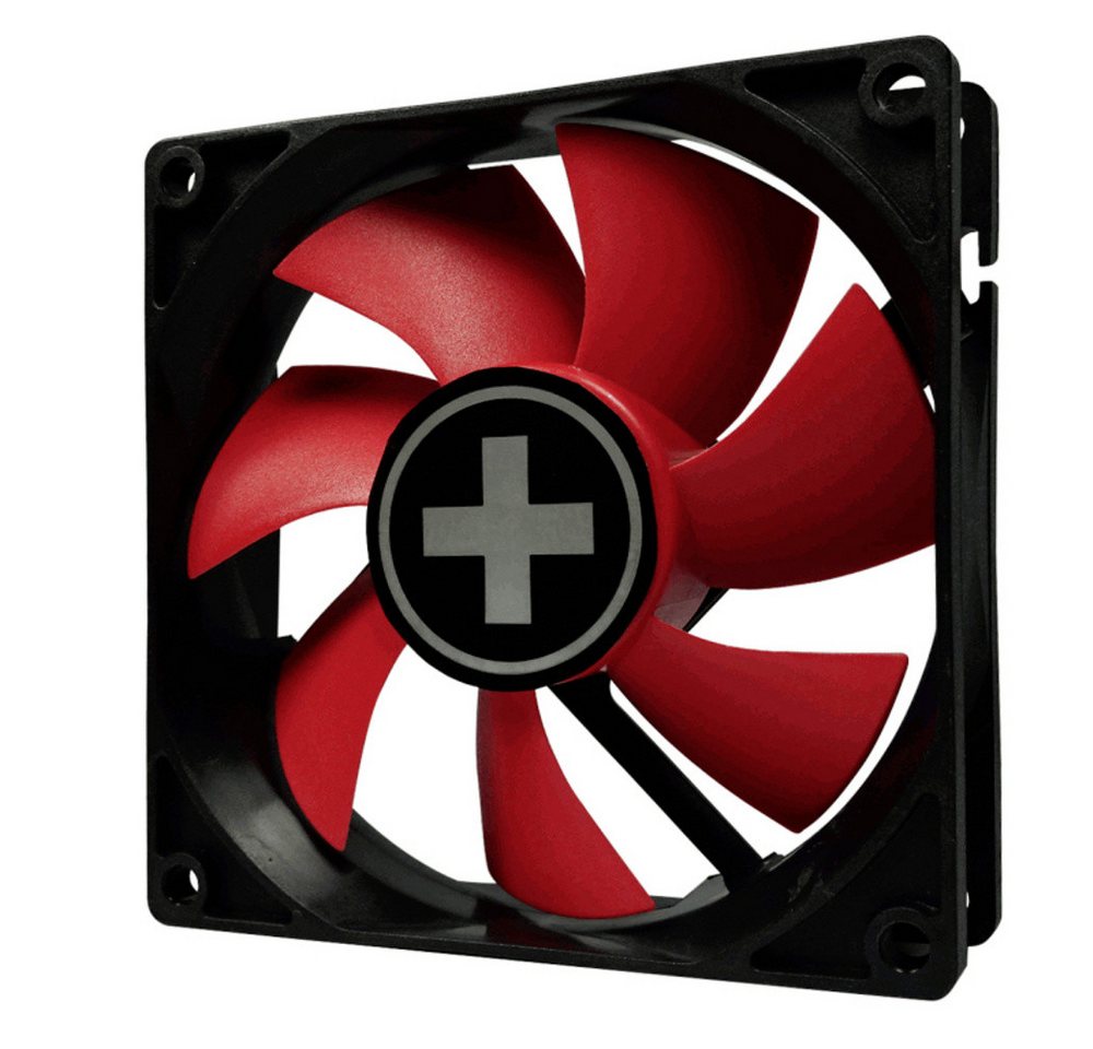 Xilence Computer-Kühler Xilence XPF92.R PC-Gehäuse-Lüfter Schwarz, Rot (B x H x T) 92 x 25 x 9 von Xilence