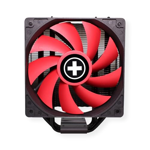 Xilence M704 AMD und Intel Tower CPU Kühler, AM5/AM4, LGA 2066/2011/1700/1200/1151/1150/1155/1156, 180W TDP, leiser 120mm PWM Lüfter, optimal für hohe Kühlanforderungen im Gaming/Streaming, schwarz Xilence M704 AMD und Intel Tower CPU Kühler, AM5/AM4, LGA 2066/2011/1700/1200/1151/1150/1155/1156, 180W TDP, leiser 120mm PWM Lüfter, optimal für hohe Kühlanforderungen im Gaming/Streaming, schwarz von Xilence