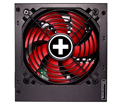 Xilence XP550R10 550W PC Netzteil, 80+ Bronze, Gaming, ATX, rot/schwarz von Xilence