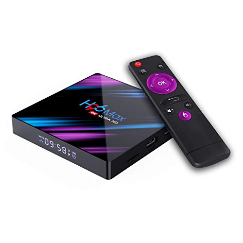 Xilibod H96Max Android 10.0 TV Box 2GB RAM 16GB ROM Mali 450 RK3318 Quad Core 64bit Cortex A53 2.4GHz/5GHz WiFi 100M DLAN Smart TV Box - Model No.: H96Max 2GB 16GB von Xilibod