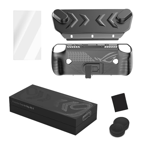 XinGeeek TPU-Schutzhülle mit abnehmbarer Frontabdeckung für ROG Ally X, Schutzhülle mit Ständer und gehärteter Glasfolie für ROG Ally X XinGeeek TPU-Schutzhülle mit abnehmbarer Frontabdeckung für ROG Ally X, Schutzhülle mit Ständer und gehärteter Glasfolie für ROG Ally X von XinGeeek