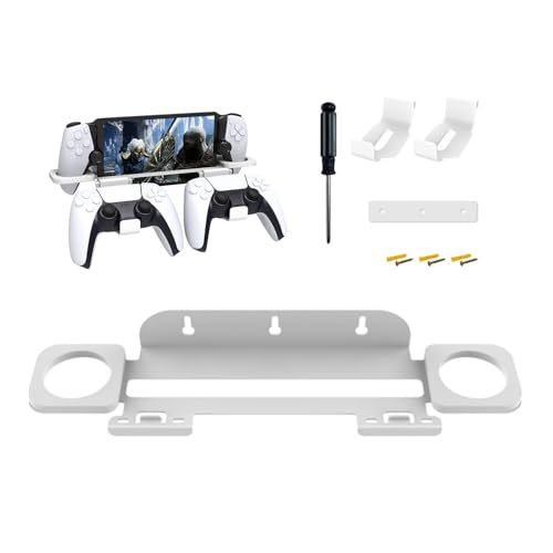 XinGeeek Wandhalterung für PS5-Portal, Wandhalterungs-Set mit 2 abnehmbaren Controller-Haken für PlayStation 5-Zubehör XinGeeek Wandhalterung für PS5-Portal, Wandhalterungs-Set mit 2 abnehmbaren Controller-Haken für PlayStation 5-Zubehör von XinGeeek