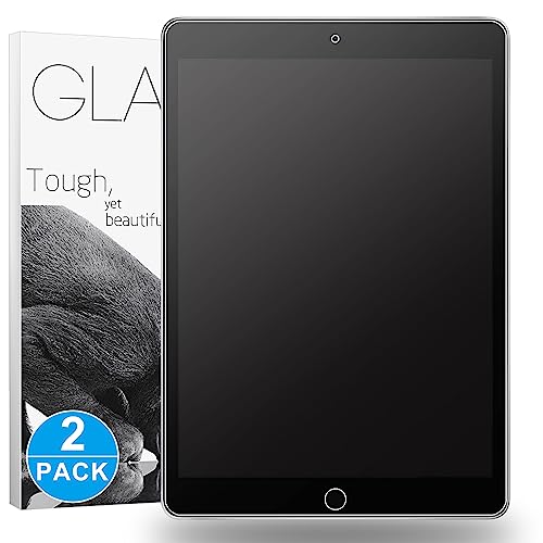 2 Stück: Matte Displayschutzfolie aus gehärtetem Glas für iPad 10,2 Zoll Tablet (2021/2020/2019, 9. / 8. / 7. Generation), kratzfest, Anti-Fingerabdruck, Härtegrad 9H, iPad 10,2 Zoll, hochauflösende, von XinWoTuo