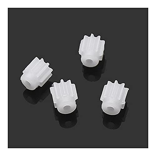 XinYuan Zahnrad 4 stücke Syma Motormotor Zahnradrad für X5HW X5SW X5C X5SC RC Quadcopter Hubschrauber Drohne 1 Gang (Color : 4pc) von XinYuan