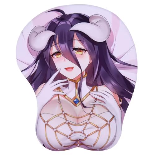Xingbiyou 3D Anime Overlord Albedo Mauspads,Kieselgel, Handgelenkstütze Xingbiyou 3D Anime Overlord Albedo Mauspads,Kieselgel, Handgelenkstütze von Xingbiyou