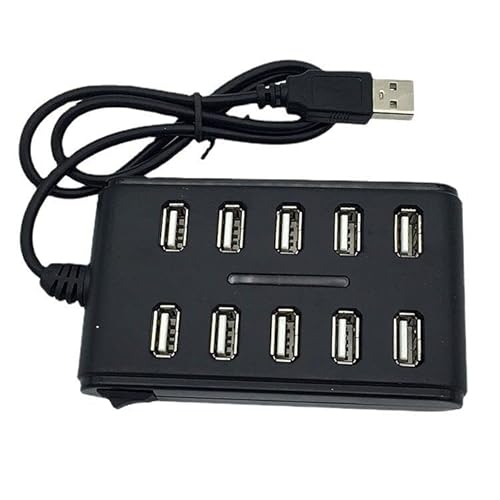 10 Port Hub USB 2.0 High Speed Multiple Splitter Adapter Extension Cable für Laptop-PCB-Schnittstellengerä von Xingdianfu