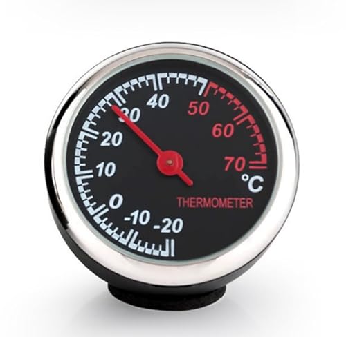 Auto Thermometer mechanisches analoges Temperaturmessgerät mit Aufkleber für den Kfz-Innenraum von Xingdianfu