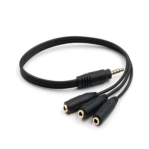 Aux Multi Headphone Earphone Audio Splitter Adapter 3.5mm Jack HUB Spliter für PC Gaming Headset Aux Multi Headphone Earphone Audio Splitter Adapter 3.5mm Jack HUB Spliter für PC Gaming Headset von Xingdianfu