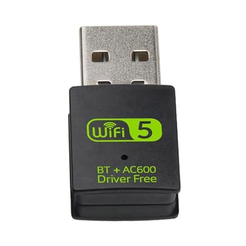 Xingdianfu Bluetooth Dongle, WLAN USB Stick 600Mbps USB WLAN Adapter PC Dual Band 2.4GHz/5GHz Kabellose Wi-Fi Netzwerkkarte Xingdianfu Bluetooth Dongle, WLAN USB Stick 600Mbps USB WLAN Adapter PC Dual Band 2.4GHz/5GHz Kabellose Wi-Fi Netzwerkkarte von Xingdianfu