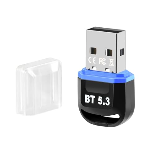 Bluetooth dongle Bluetooth USB Stick USB Bluetooth Adapter 5.3 Bluetooth-Adapter für PC, Laptop, Desktop von Xingdianfu