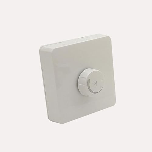 LED-Dimmer Schalter Aufputz Weiß Für Dimmbare LED Lampe 1bis400W Drehdimmer Helligkeitsregler Panel von Xingdianfu