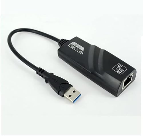 USB 3.0 auf RJ45 Ethernet Adapter Netzwerk LAN Adapter 10/100/1000Mbps Kompatibel mit Windows 10/8.1/8/7/Vista/XP, Mac OS 10.6 und höher, Linux von Xingdianfu