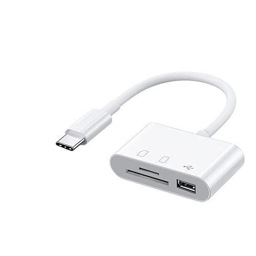 USB C SD Kartenleser, 3 in 1 USB C SD Card Reader,SD TF kartenleser Adapter, Kamera-Speicherkartenleser von Xingdianfu