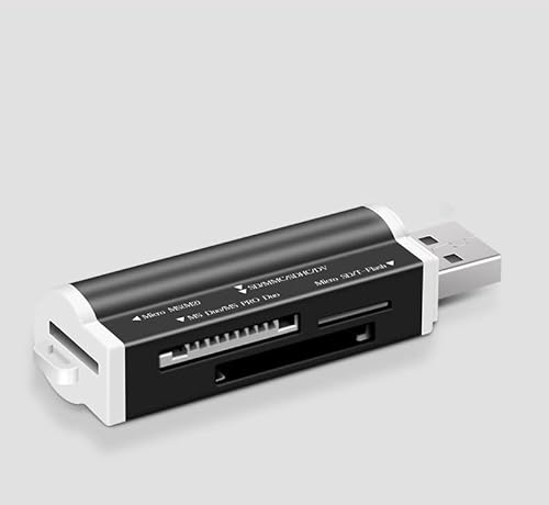 USB Speicherkartenleser Kartenlesegerät Micro SDHC MS Memory Card Reader Adapter von Xingdianfu