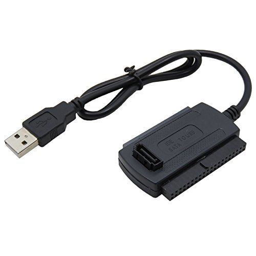 Xingdianfu USB 2.0 zu IDE SATA Adapter Konverter Kabel für 2,5 3,5 Zoll Festplatte Laufwerke HDDs SSDs IDE und SATA Adapterkabel von Xingdianfu