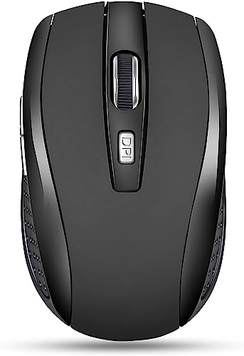 Xingdianfu USB-Empfänger für Gaming-Maus mit Rollen, optische Gaming-Maus, kabellos, 2,4 GHz, Maus für PC Laptop von Xingdianfu