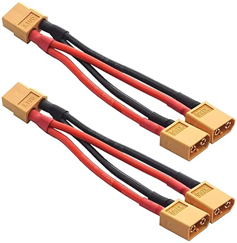 Xingkang 2 stücke XT60 Parallel Batterieanschluss Kabel Verlängerung Y Splitter für DJI Phantom RC Modus Hubschrauber Quadcopter Xingkang 2 stücke XT60 Parallel Batterieanschluss Kabel Verlängerung Y Splitter für DJI Phantom RC Modus Hubschrauber Quadcopter von Xingkang