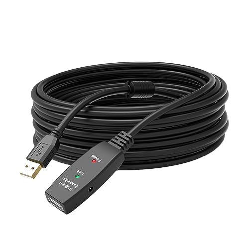 Xingsiyue 15M USB 2.0 Aktives Repeaterkabel Verlängerungskabel mit Signalverstärkung, Signalverstärker Repeater USB Verbindungs kabel von Xingsiyue