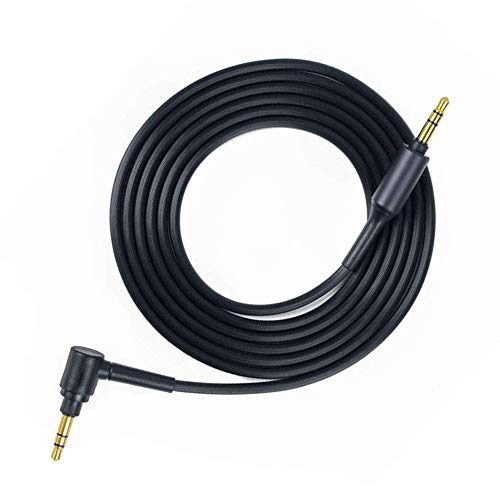 Xingsiyue Ersatz Audio Kabel für Sony MDR-100ABN/1000X/100AAP/XB950N1/1A/1ABT/XB950BT/100AAP/Z1000/10RC/1ADAC/ZX770BN WH-1000XM2/1000XM3/H900N/H800 NC200D Kopfhörer (Schwarz) von Xingsiyue