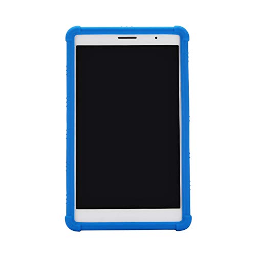 Xingsiyue Schutzhülle für MediaPad T3 8 - Safe Durable Schützende Silikon Hülle für Huawei MediaPad T3 8.0 inch KOB-W09 KOB-L09,Blau von Xingsiyue