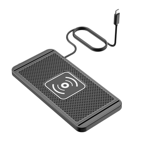 15 W drahtloses Ladepad für Auto - schnelles Qi-Autoladegerät, rutschfestes Design | Schnellladende Handy-Puppe, Universals passend für Smartphone-Station, Boden 15 W drahtloses Ladepad für Auto - schnelles Qi-Autoladegerät, rutschfestes Design | Schnellladende Handy-Puppe, Universals passend für Smartphone-Station, Boden von Xinhuju