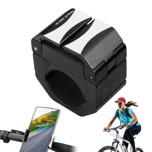 Fahrrad-Telefonhalterung – Aluminium Alloy Invisible Bracket | Schwenkbare Halterung für Mountainbike, Cityrad, Motorradnavigation, Ring Fahrrad-Telefonhalterung – Aluminium Alloy Invisible Bracket | Schwenkbare Halterung für Mountainbike, Cityrad, Motorradnavigation, Ring von Xinhuju