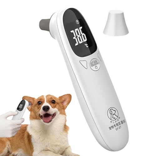 Fieberthermometer für Katzen – Thermometer mit Doppelmodus-Design, hochpräzises Tierthermometer | Veterinärthermometer mit präziser Fiebererkennung, Must-Have-Haustierbedarf und tierärztliche Versorgu Fieberthermometer für Katzen – Thermometer mit Doppelmodus-Design, hochpräzises Tierthermometer | Veterinärthermometer mit präziser Fiebererkennung, Must-Have-Haustierbedarf und tierärztliche Versorgu von Xinhuju