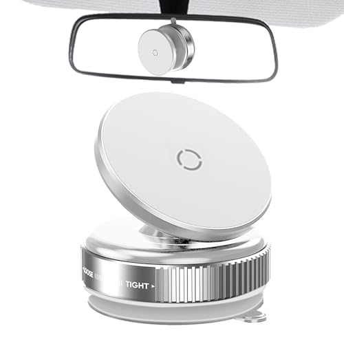 Magnetische Handyhalterung – Auto-Saugnapfhalterung mit 360° Drehung, Smartphone-Ständer für 11,9 cm (4,7 Zoll) Handys, starker Magnetgriff, verstellbar und sicher, vielseitig einsetzbar für Dusche von Xinhuju