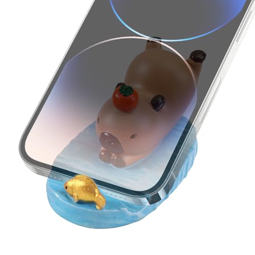 Xinhuju Capybara Handy-Ständer, Actionfigur, Cartoon-Tier-Handyhalterung, multifunktionale Schreibtisch-Dekoration für Schlafzimmer, Auto, Arbeitsplatz Xinhuju Capybara Handy-Ständer, Actionfigur, Cartoon-Tier-Handyhalterung, multifunktionale Schreibtisch-Dekoration für Schlafzimmer, Auto, Arbeitsplatz von Xinhuju