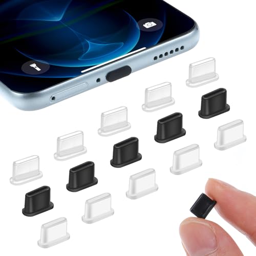 15 Stück USB C Stöpsel Staubschutz Silikonhülle USB 3.1 Typ C Staubschutzkappe Verschluss Staubschutzstecker USB C Stopfen Abdeckung für Meiste Typ-C Handy Tablet Zubehör Silikon USB C Schutz Stöpsel 15 Stück USB C Stöpsel Staubschutz Silikonhülle USB 3.1 Typ C Staubschutzkappe Verschluss Staubschutzstecker USB C Stopfen Abdeckung für Meiste Typ-C Handy Tablet Zubehör Silikon USB C Schutz Stöpsel von Xinjoduz