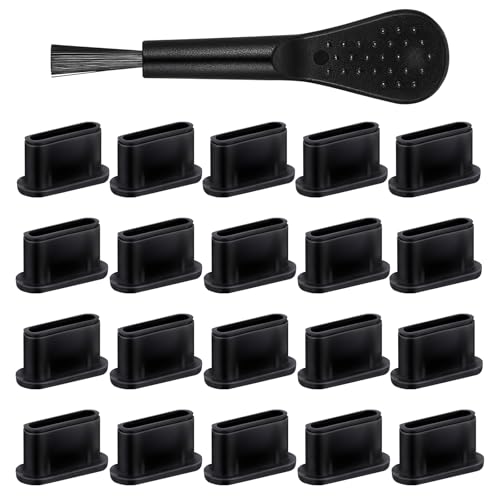 20 Stück USB C Staubschutz Stöpsel USB 3.1 Typ C Port Staubschutzstecker USB C Schutzkappe mit Reinigungsbürste Silikonhülle für Meiste Typ-C Handy Tablet Zubehör Ladebuchse Stopfen Schutz 20 Stück USB C Staubschutz Stöpsel USB 3.1 Typ C Port Staubschutzstecker USB C Schutzkappe mit Reinigungsbürste Silikonhülle für Meiste Typ-C Handy Tablet Zubehör Ladebuchse Stopfen Schutz von Xinjoduz