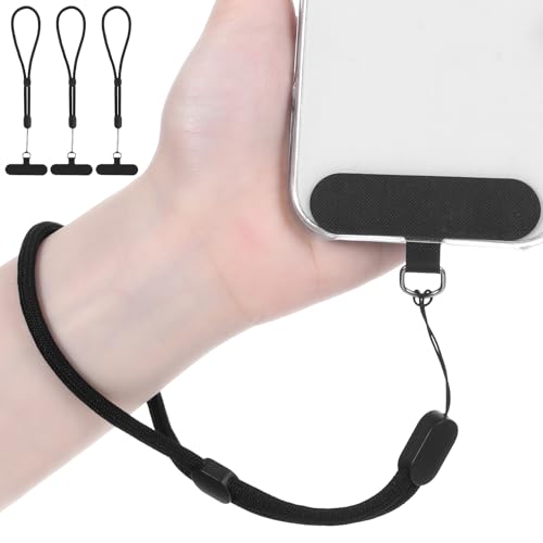 Xinjoduz 3 Stück Handschlaufe Handy Schlüsselband Kurz Schwarz Handyschlaufe Handgelenk Lanyards Handyanhänger Anti Verlust Handyband Verstellbare Handykette für Kameras Schlüssel Schlüsselbund Xinjoduz 3 Stück Handschlaufe Handy Schlüsselband Kurz Schwarz Handyschlaufe Handgelenk Lanyards Handyanhänger Anti Verlust Handyband Verstellbare Handykette für Kameras Schlüssel Schlüsselbund von Xinjoduz