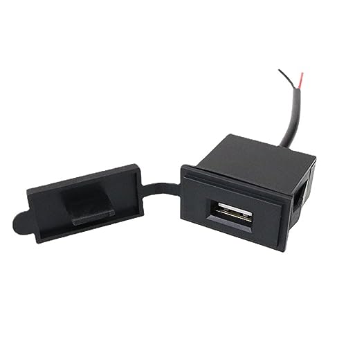 2.4A Auto Motorradboot Geändertes Quadratisches Einzelnes USB Ladegerät Mobile Ladegerät wasserdichte Stromversorgungsadapter Outlet von Xinsheinelry